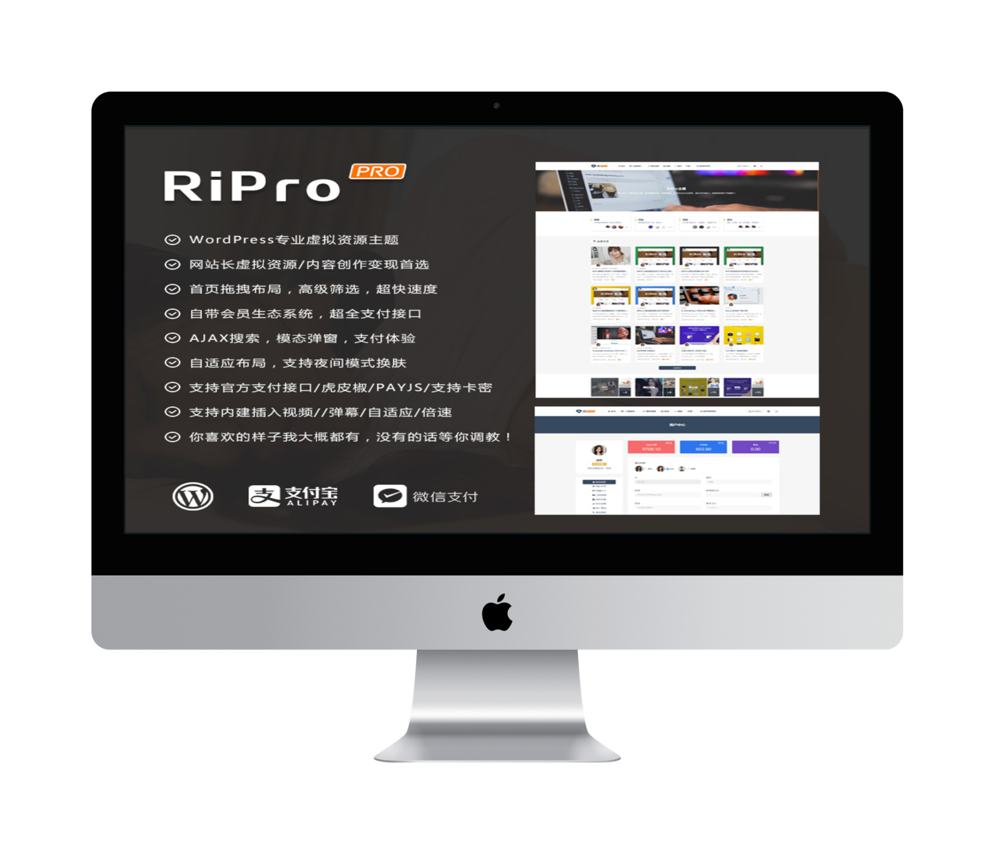 wordpress日主题(RiPro6.6)最新完美破解去授权开源版本-AA源码网 | 源码收藏